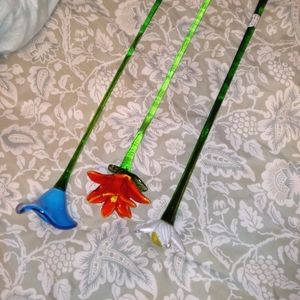 Glass flowers